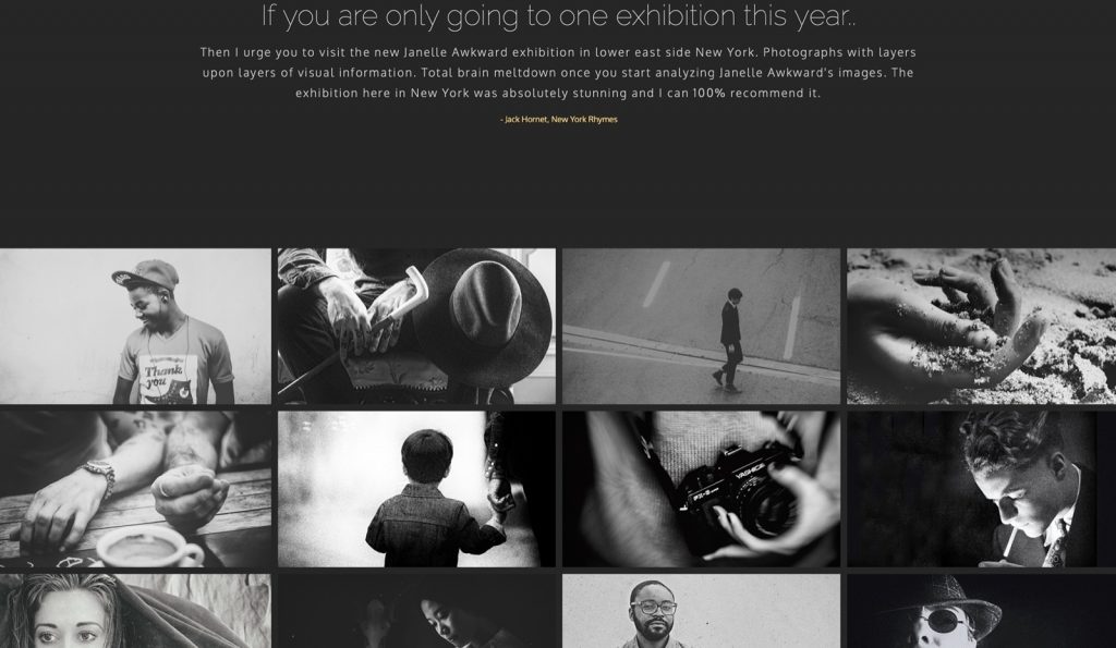 Beaver Builder Landing Page for Photographers