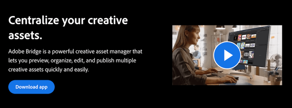 Adobe Bridge - best photo management software