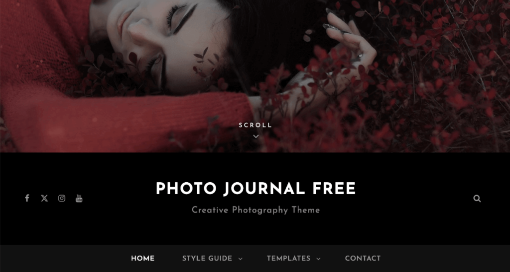 Photo Journal - Photography theme