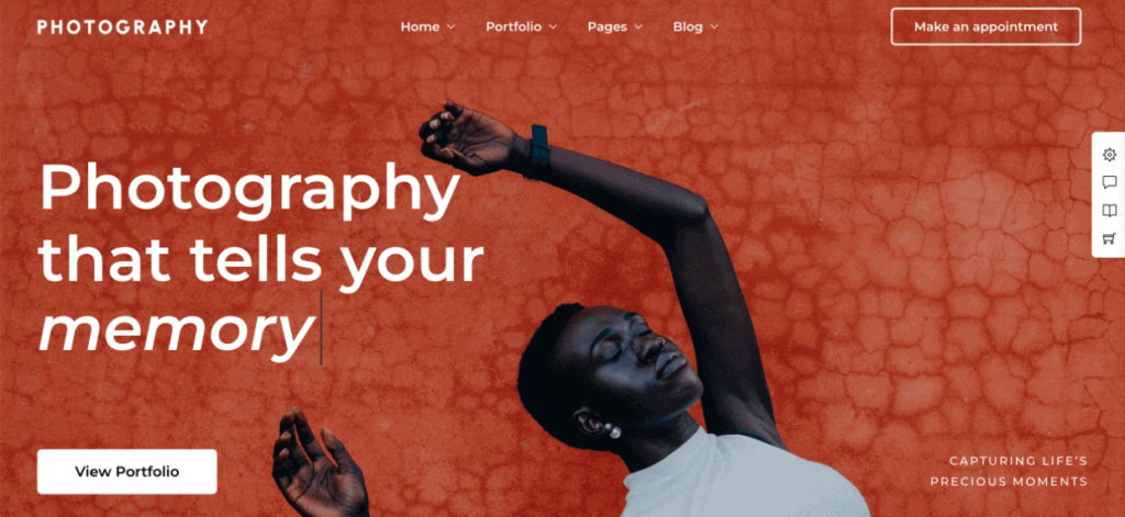 Photography WordPress by ThemeGoods