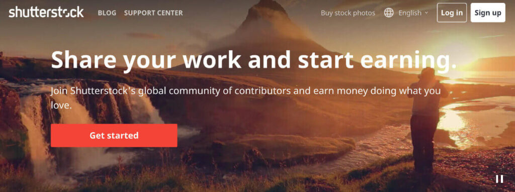 Shutterstock Contributor Home Page