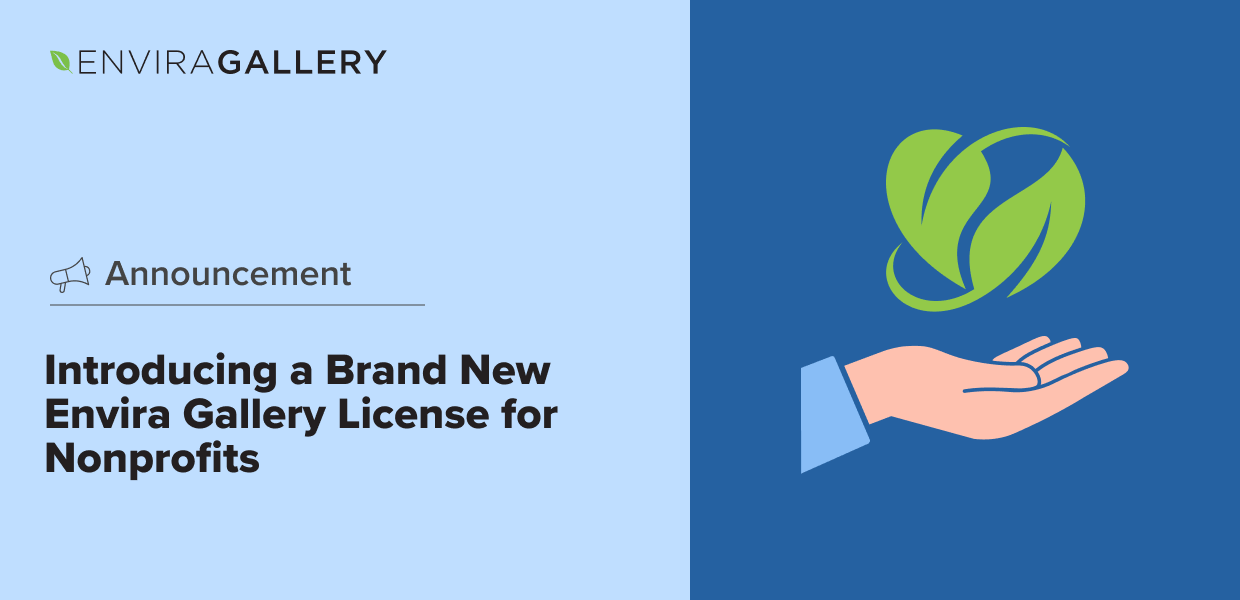 Introducing a Brand New Envira Gallery License for Nonprofits