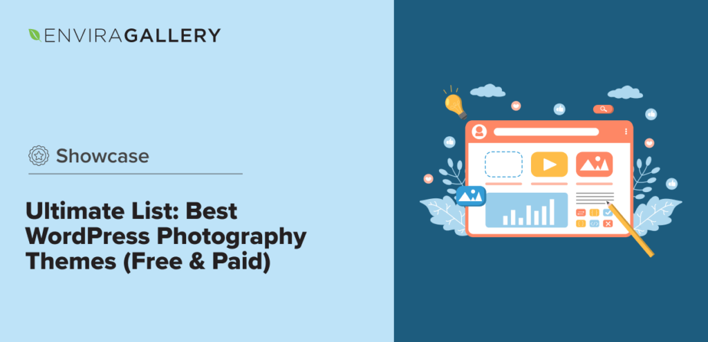 Ultimate List: Best WordPress Photography Themes (44+ Free & Paid)