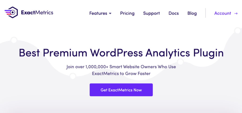 ExactMetrics - best google analytics plugins for WordPress