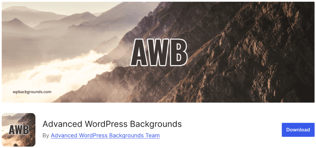 Advanced WordPress Backgrounds