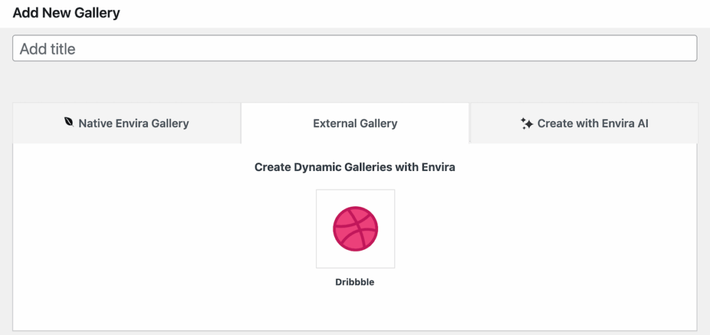 External-gallery-Dribbble 1 1 - Envira Gallery Create External Gallery from Dribbble