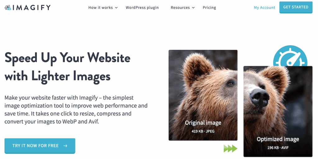 imagify-homepage - Envira Gallery Imagify plugin