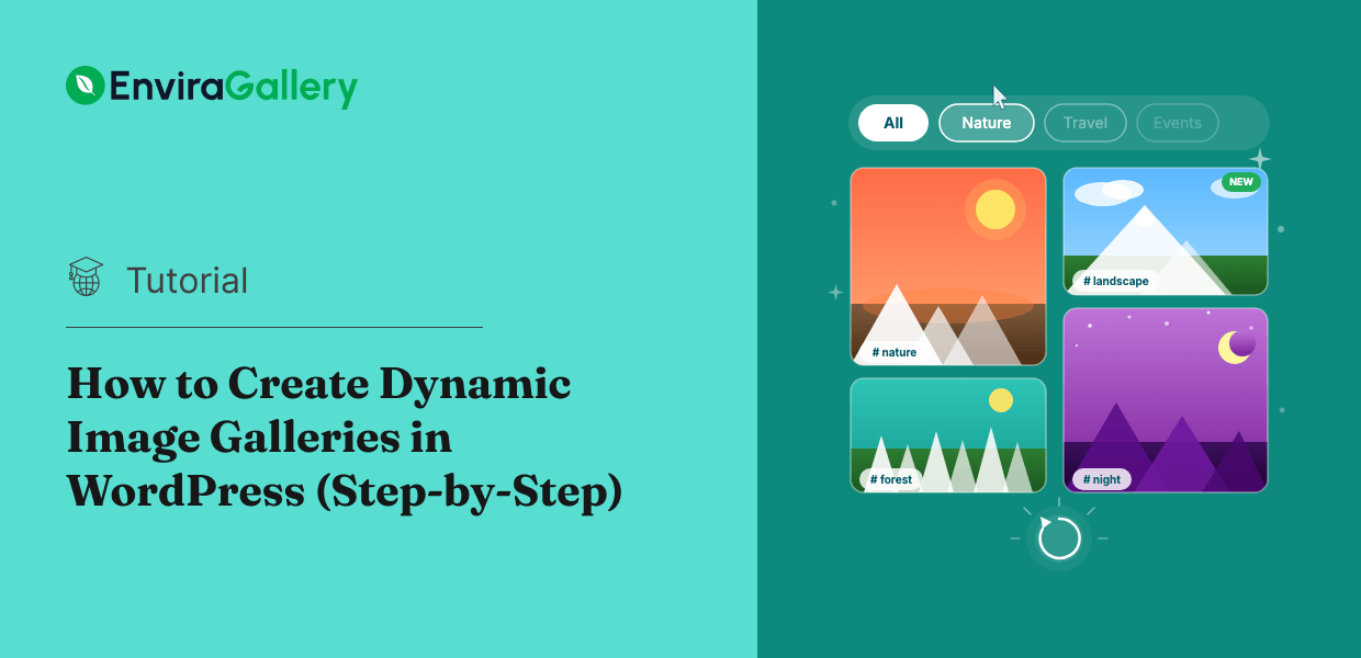 Create Dynamic Image Galleries in WordPress featured image